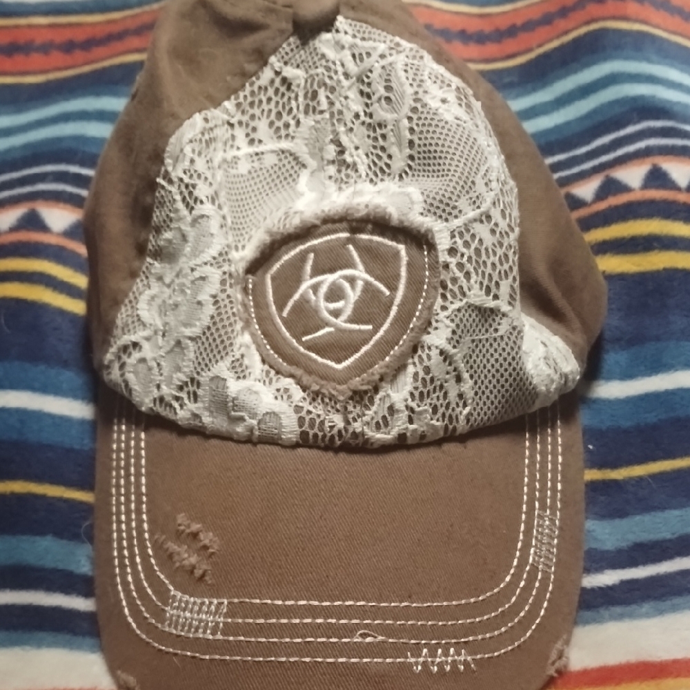 Ariat Brown Lace Cap